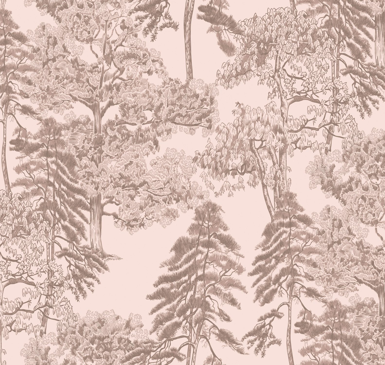 Обои Milassa Ambient vol.4 Лесной этюд Сепия AM5 003 10,05×1